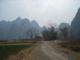Yangshuo Jiuxian Village Scenery